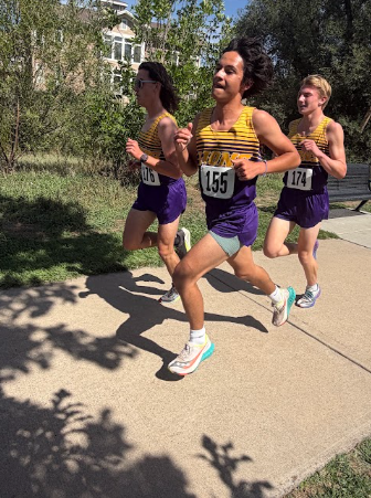 Seniors Zander Davis, Milo VanMartre, and Louge Stewart