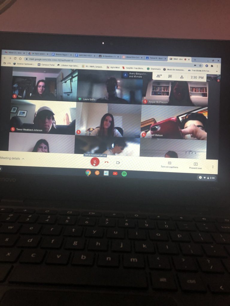 class on google meet