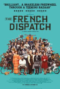 The movie poster for The French Dispatch