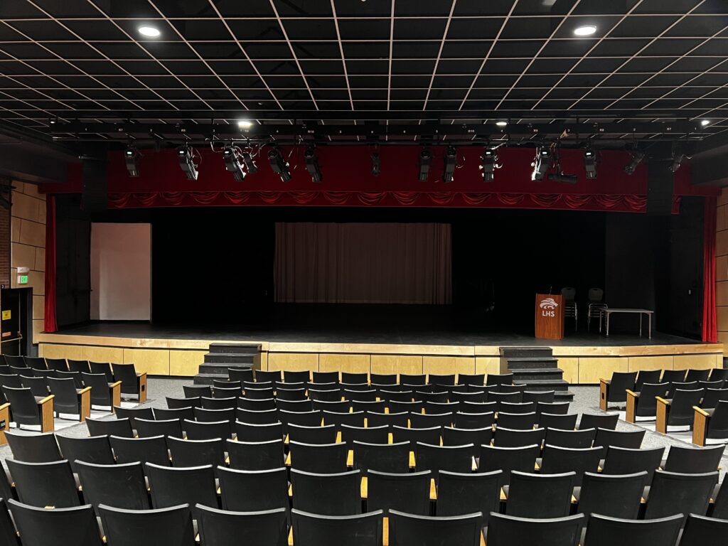 LHS theater, empty