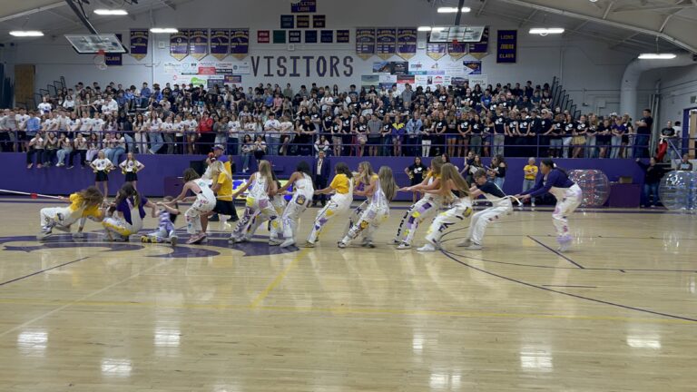 Pep Assembly tug-of-war