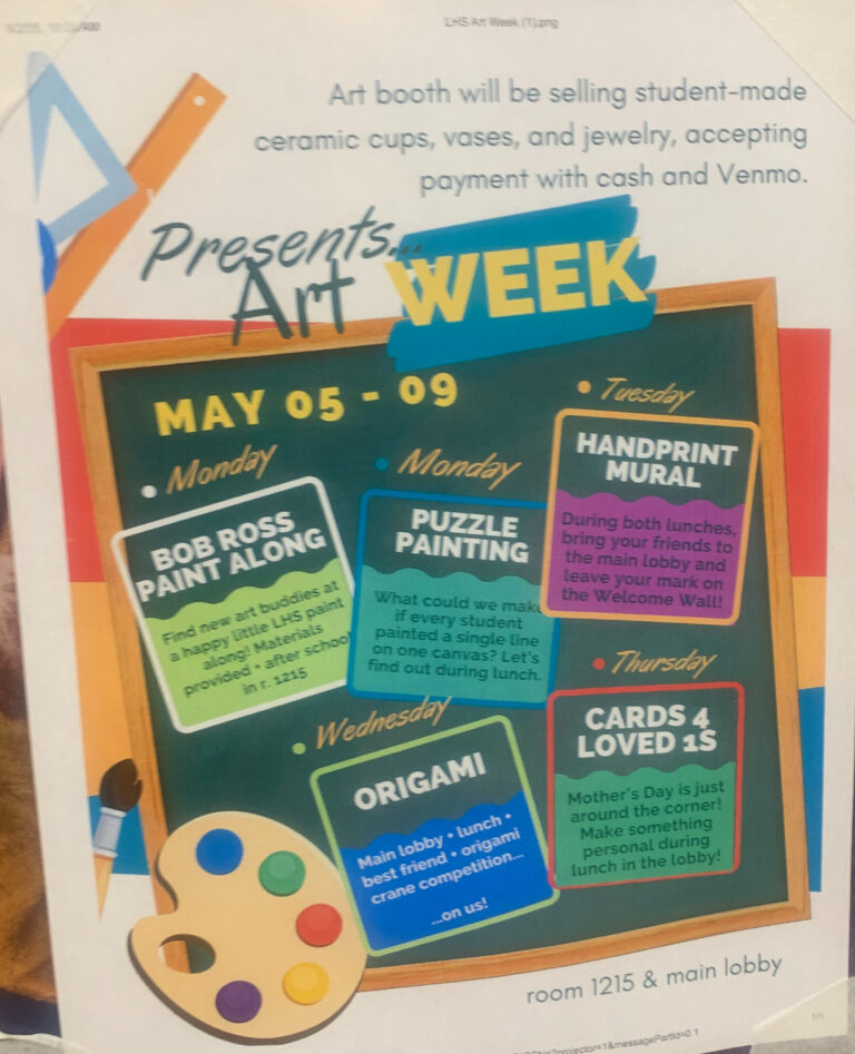 Art week poster