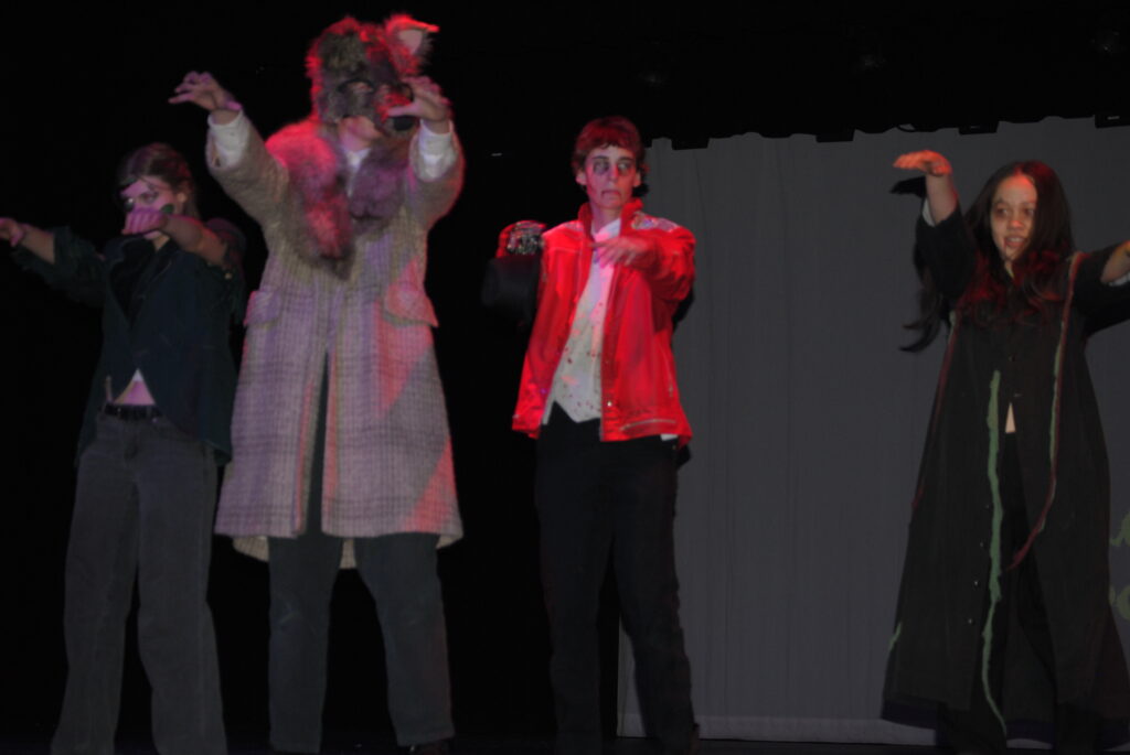 Thespian Officers zombie dancing