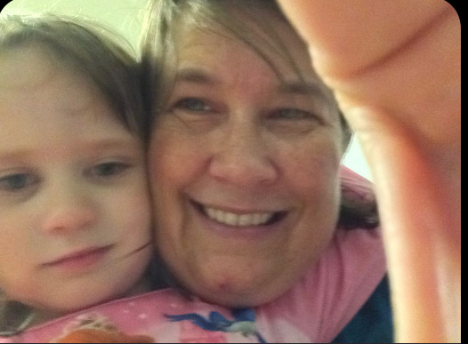 Gapter and her mother, the inspiration behind the story. 