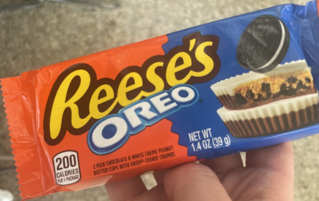 Reese's x Oreo bar