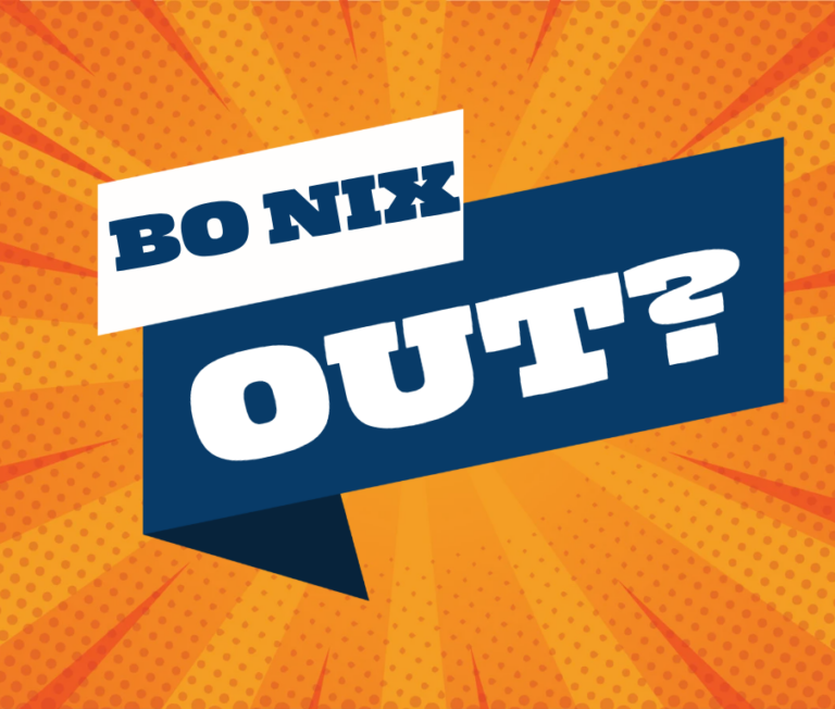 Bo Nix out