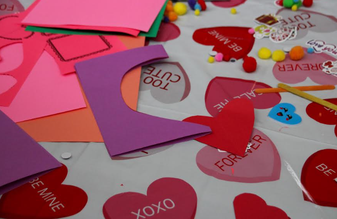Get crafty with some Valentine making