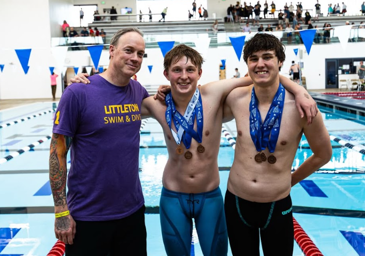 LHS celebrating a great meet