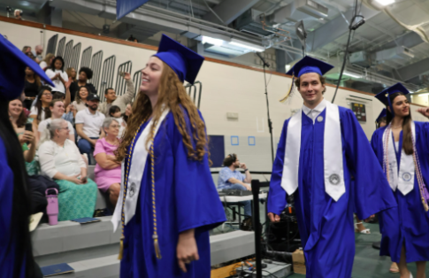 Levi Stutzman graduates.
